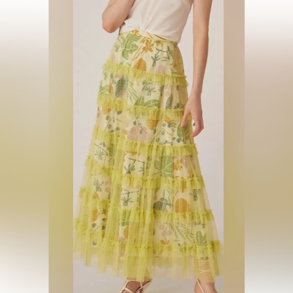 NEON Tulle Skirt - Picture 1 of 3